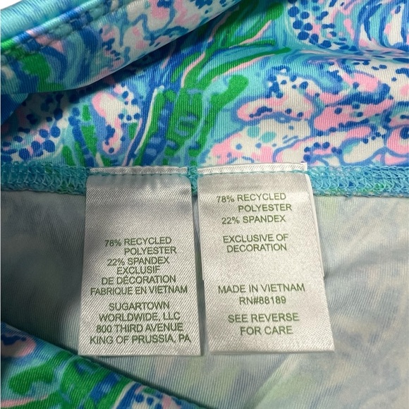 Lilly Pulitzer UPF 50+ Luxletic 24" Weekender High Rise Midi Legging - Picture 9 of 10